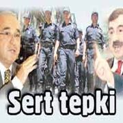 ADALET BAKANI CEMİL ÇİÇEK İN SÖZLERİNE POLİSLER SERT BİR YANIT VERDİ.